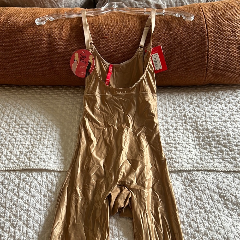 Spanx Open Busy Catsuit - NEW WITH TAGS!